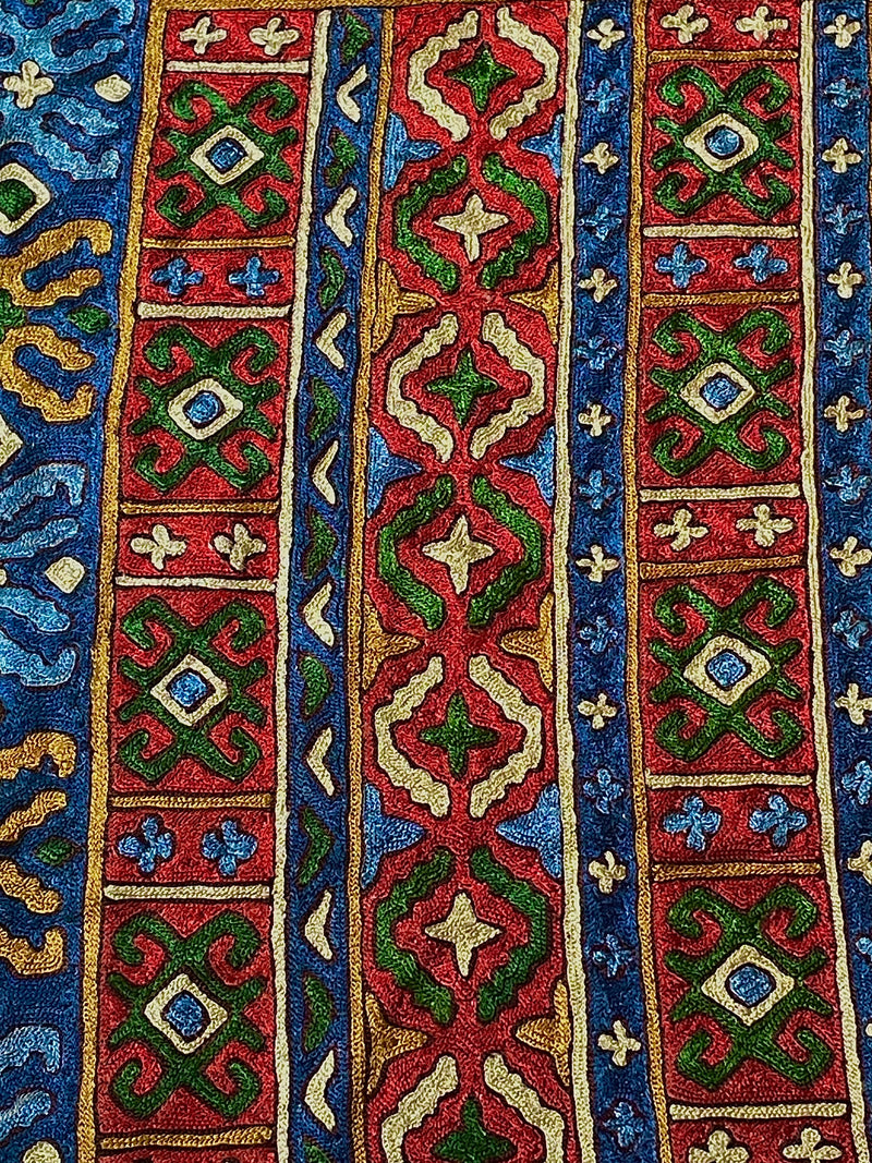 Kashmir Chain-Stitch Handmade Tapestry