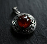 Extravagant Handmade Baltic Amber Silver Sterling 925 Pendant - Baga Ethnik Living