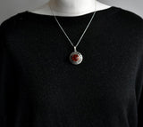 Extravagant Handmade Baltic Amber Silver Sterling 925 Pendant - Baga Ethnik Living