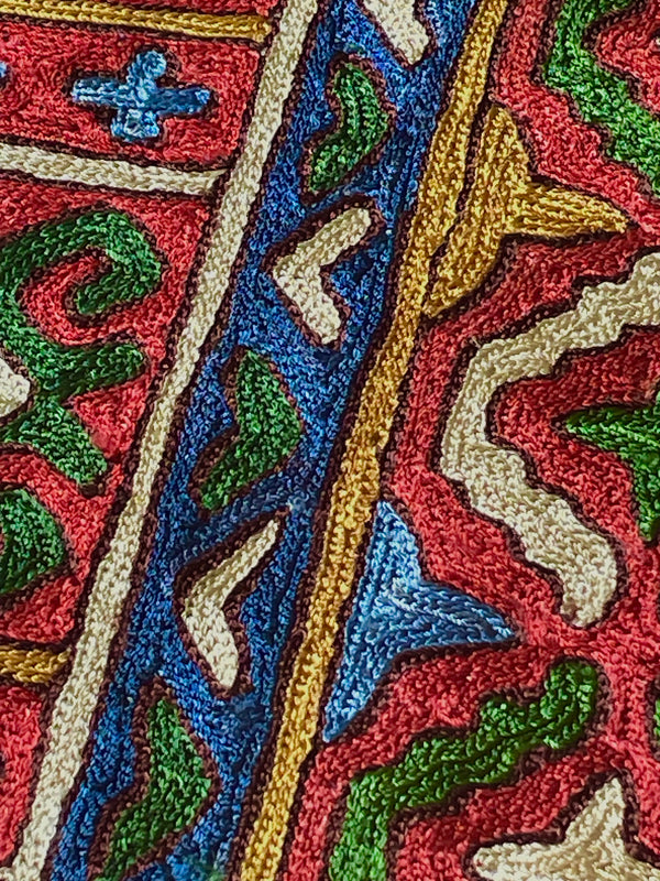 Kashmir Chain-Stitch Handmade Tapestry