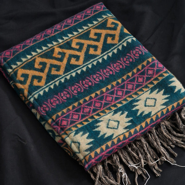 Himalayan Yak Wool Blend Meditation Shawl & Throw | Baga – Baga