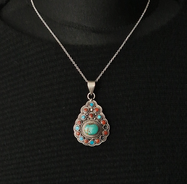 Handmade Jewelry Sterling Silver Pendant