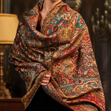 Moonlight Zari Kani Reversible Shawl – Two Sides, One Timeless Masterpiece