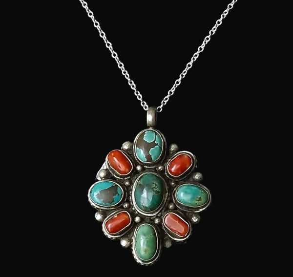 Tibetan vintage jewelry, turquoise, coral jewellery, ethnic