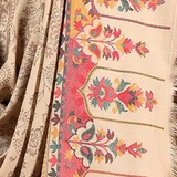 Ethnic Kani Weave Pure Wool Shawl – Elegant, Warm, and Soft Touch - Baga Ethnik Living Default Title