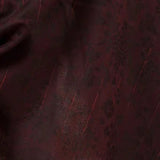 Pure Wool Self-Striped Shawl with Border Design – Warm, Soft & Elegant in deep maroon