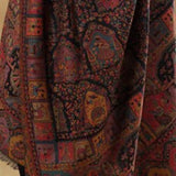 Kani Pashmina Blend Wool Shawl - Mughal Scene