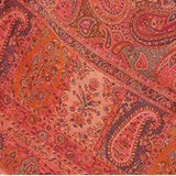 Pure Wool Kani Weave Shawl – Handwoven Paisley Jamawar Design - Baga Ethnik Living Default Title