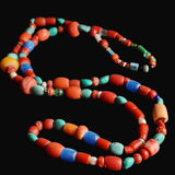 Vintage Tibetan Himalayan Bead Necklace – 125 Unique Heritage Beads