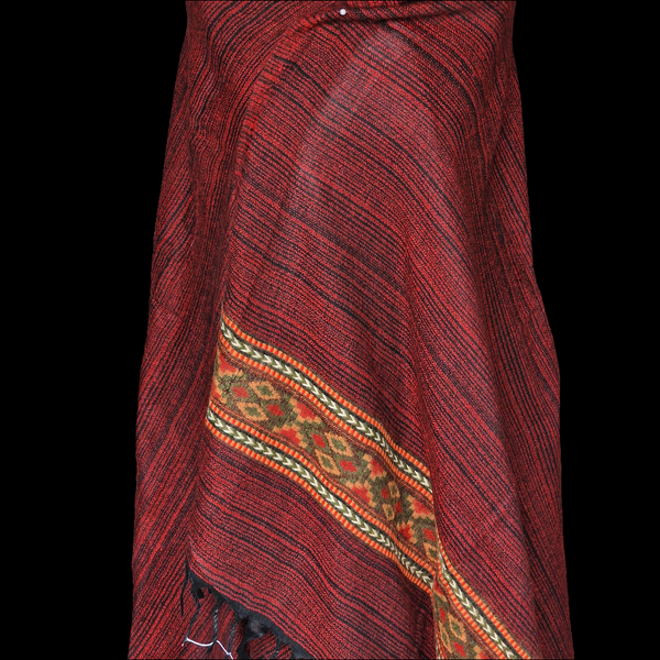 Tibet Shawl Himalayan Yoga Blanket