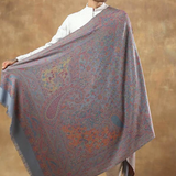 Royal Jamawar Mens Shawl – Grey