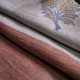 The Ultimate Choice in Luxury Soft Kashmir Kani Pashmina Stoles - Azalea - Baga Ethnik Living
