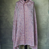 Full Kani Lightweight Pashmina Floral Shawl Wrap – Orchid Pink