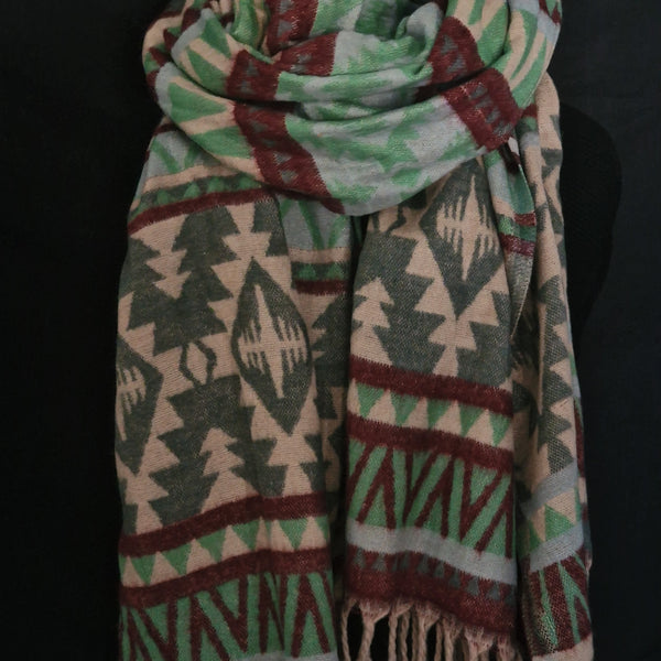 Himalayan Wool Throw Shawl – Everyday Cozy