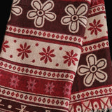 Luxury Himalayan Wool Shawl – Multicoloured Tibetan Throw Blanket