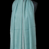 Delightful Ombre 100% Soft Kashmir Pashmina Cashmere Stole - Celeste Blue - Baga Ethnik Living Default Title Shawl