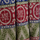 Traditional Himalayan Wool Shawl – Handwoven Tibetan Geometric Wrap