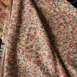 Women's Wool Kani Ethnic Weave Shawl – Sandy Beige