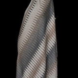 Authentic Ikat Fine Wool Grey and Brown Pashmina Stole – Ashy Oakwood - Baga Ethnik Living Default Title Accessories:Scarves & Wraps
