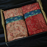 His & Her Jamawar and Kani Shawl Gift Set – Premium Box Packaging