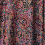 Pure Wool Kani Ethnic Weave Shawl – Black (Woolmark Certified)