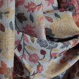 Rose Motif Kani-Style Stole – Silk Modal Blend