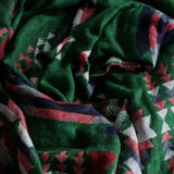 Serenity Tibet Yak Wool Shawl Himalayan Blanket Scarf - Emerald Green - Baga Ethnik Living