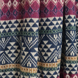 Luxury Himalayan Wool Shawl – Handwoven Multicoloured Tibetan Wrap