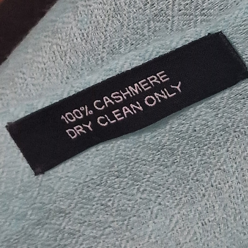 Delightful Ombre 100% Soft Kashmir Pashmina Cashmere Stole - Celeste Blue - Baga Ethnik Living Default Title Shawl