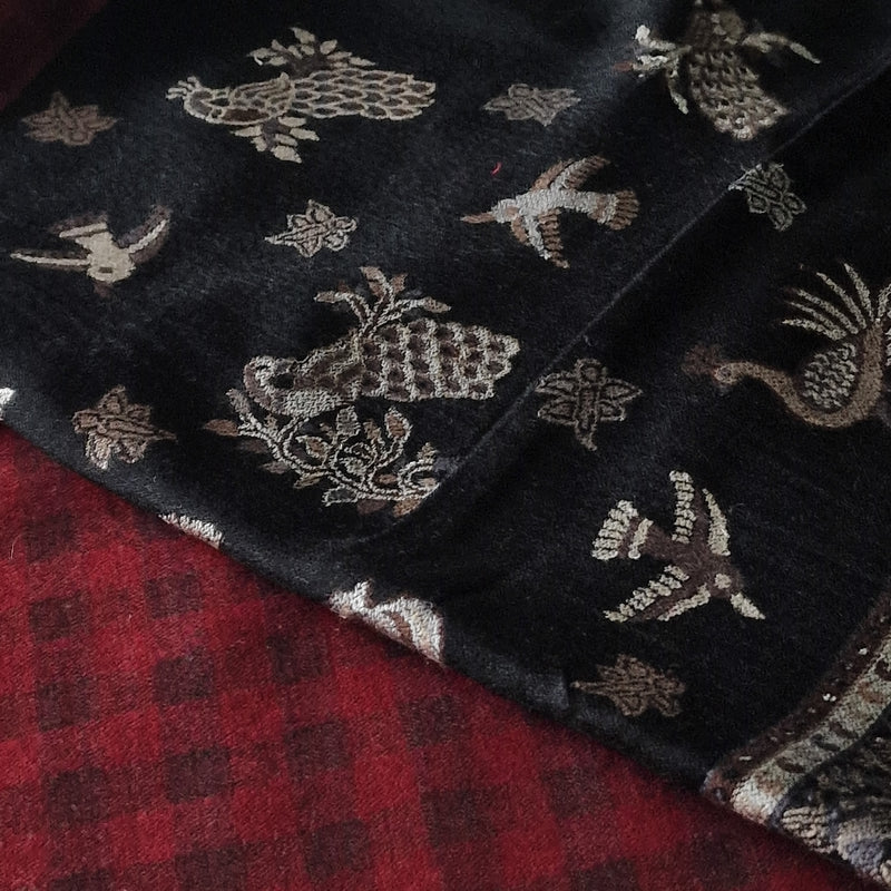Men’s Collection Fine Wool Cashmere Blend – Auburn Red