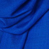 Authentic Kashmiri Diamond Weave Pashmina Scarf - Blue