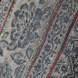 Pure Wool Self-Striped Shawl with Border Design – Warm, Soft & Elegant in deep maroon