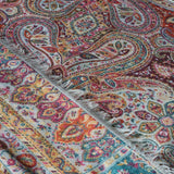 Multicolour Pashmina Kani Paisley Weaved Shawl – Opal Bloom