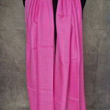 Luxury Soft Kashmir Pashmina Scarf Diamond Weave - Hot Pink