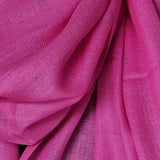 Luxury Soft Kashmir Pashmina Scarf Diamond Weave - Hot Pink