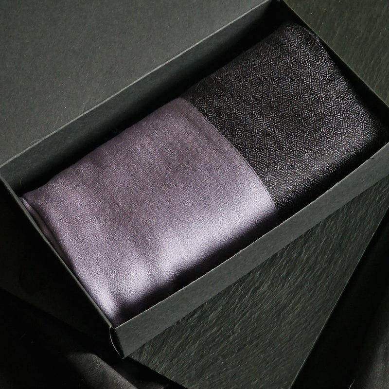 Stylish Luxury Soft Kashmir Pashmina Stole - Cloud Purple - Baga Ethnik Living