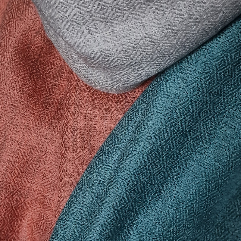 100% Cashmere Luxury Kashmir Ombré  – Bronzy Shore