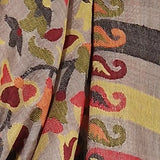 Authentic Luxury Soft Kashmir Border Kani Weave Pashmina - Seraphina Grey - Baga Ethnik Living Default Title Shawl