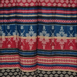 Handwoven Himalayan Wool Shawl – Multicoloured Tibetan Wrap