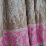Tibetan Inspired Himalayan Shawl – Woven Wool Wrap