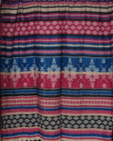 Handwoven Himalayan Wool Shawl – Multicoloured Tibetan Wrap
