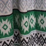 Ethnic Himalayan Wool Shawl – Multicoloured Tibetan Woven Wrap