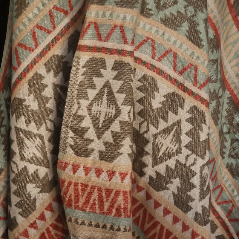 Stay Warm with Authentic Himalayan Yak Wool Shawl Blanket