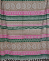 Tibetan Inspired Himalayan Shawl – Woven Wool Wrap