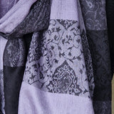 Beautiful Pashmina Luxury Soft Kashmir Stole - Pale Lilac