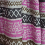 Himalayan Wool Shawl – Vibrant Tibetan Oversized Wrap