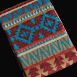 Handmade Tibetan Wool Shawl – Himalayan Multicolour Throw