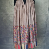 Shop Premium Wool Stoles: Light Weave Pashminas for Ultimate Comfort - Magnolia Sapwood