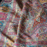 Multicolour Pashmina Kani Paisley Weaved Shawl – Opal Bloom