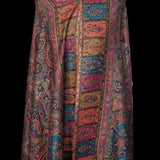 Pure Wool Kani Ethnic Weave Shawl – Black (Woolmark Certified)